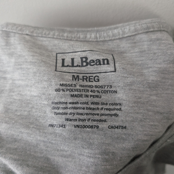 L.L. Bean Camp Tank Top Medium - Picture 6 of 7